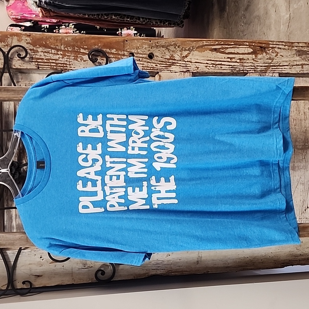 New Gildan Softstyle Be Patient Tee